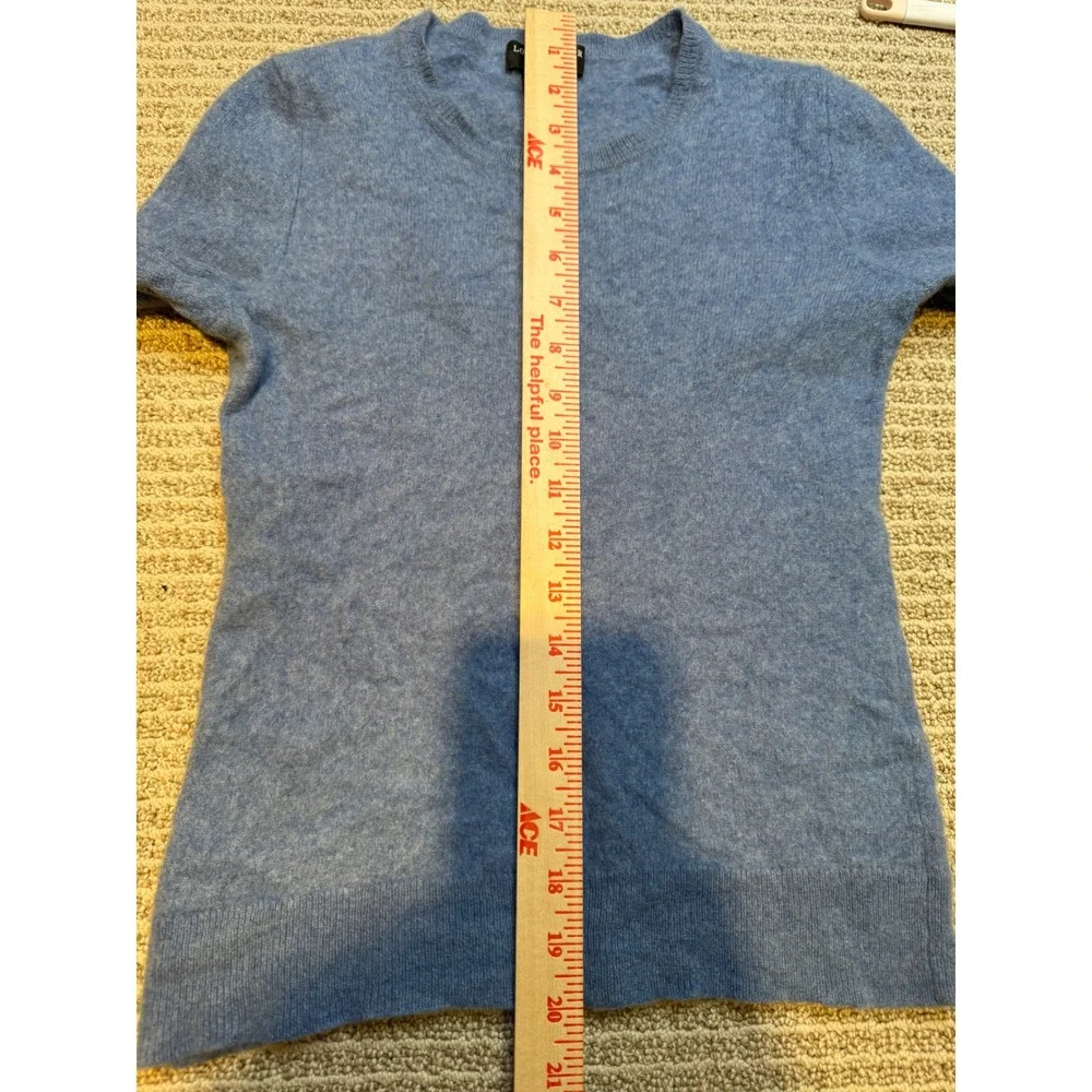 Lord Taylor Blue Cashmere Crew Neck Long Sleeve‎ Sweater M